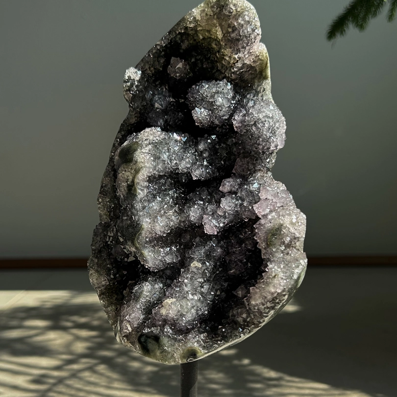 geode di Ametista Nera
